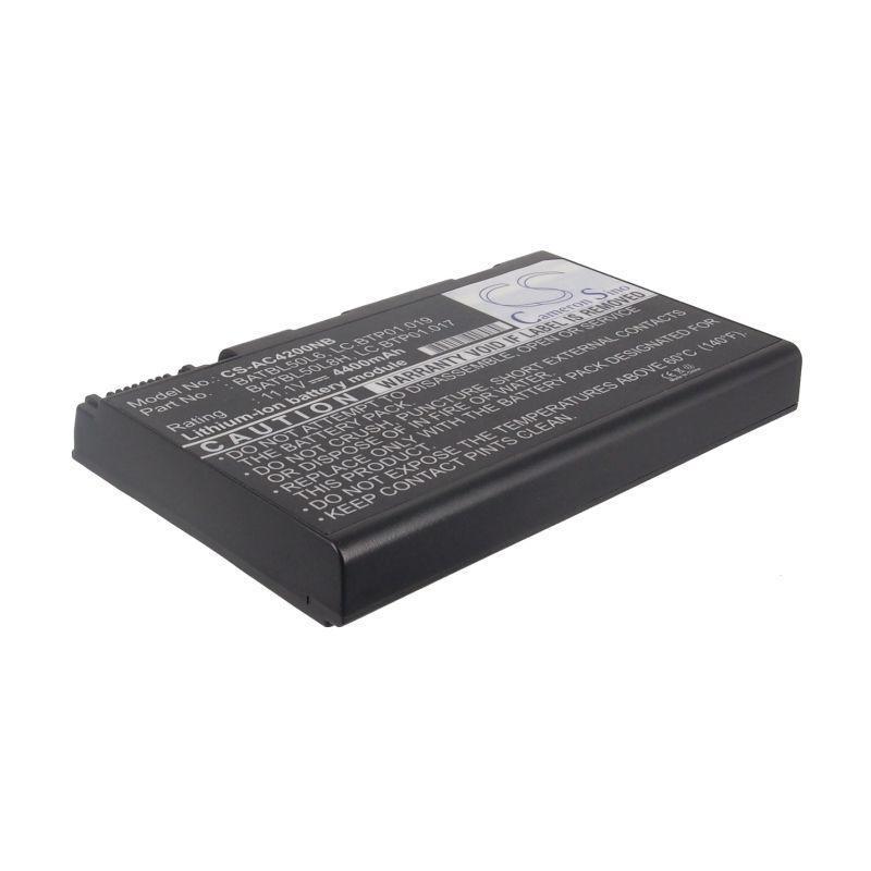 Li-ion Battery Fits Acer, Aspire 3100, Aspire 3103, Aspire 3104wlmib120 11.1v, 4400mah Notebook & Laptop Cameron Sino Technology Limited