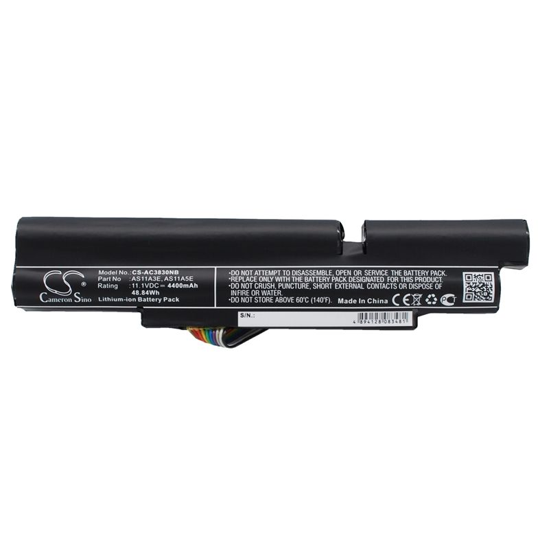 Li-ion Battery Fits Acer, Aspire 4830t-6642, Aspire 4830t-6678, Aspire 4830tg-6450 11.1v, 4400mah Notebook & Laptop Cameron Sino Technology Limited