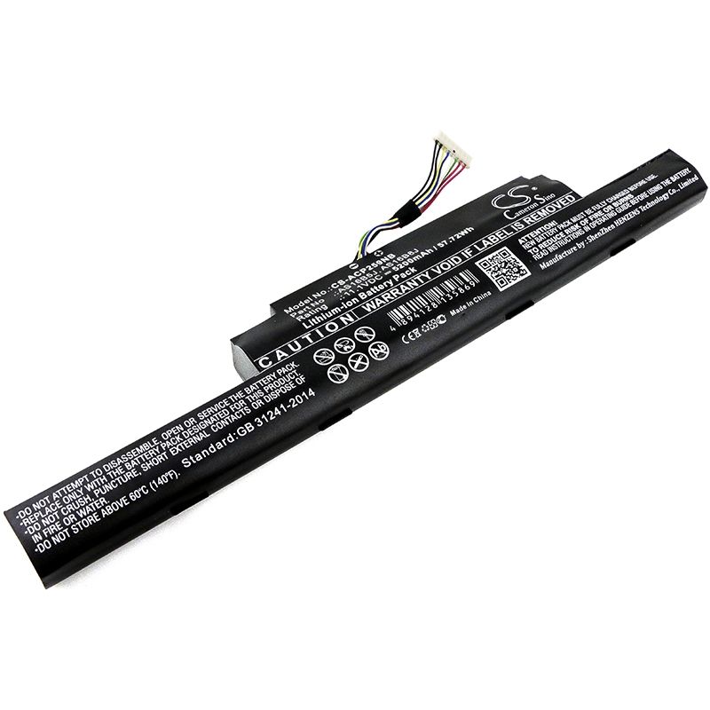 Li-ion Battery Fits Acer, Aspire E5-575-33bm, Aspire E5-575g-5341, Aspire E5-575g-53vg 11.1v, 5200mah Notebook & Laptop Cameron Sino Technology Limited