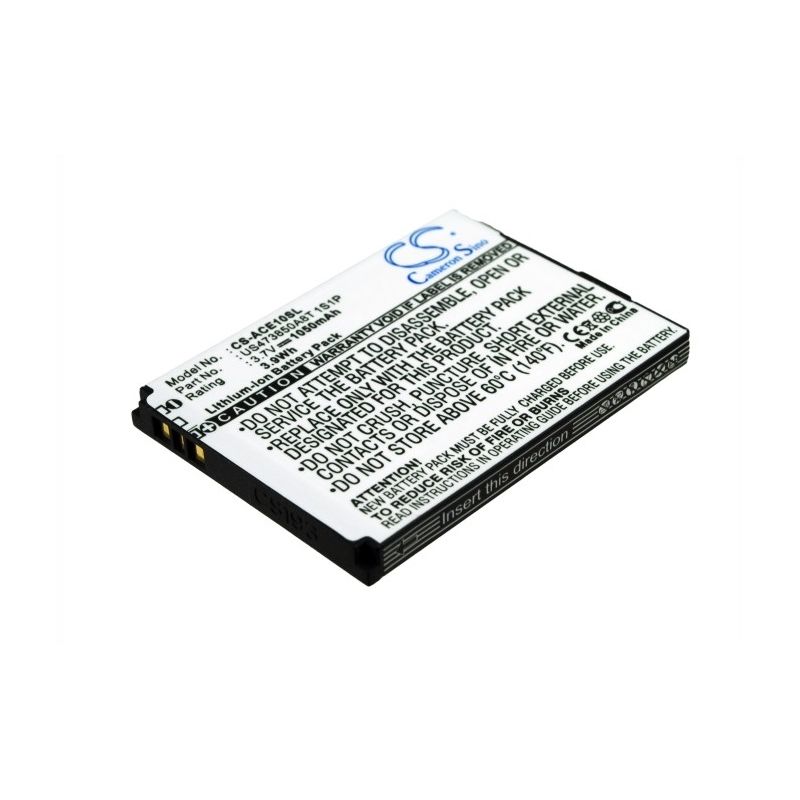 Li-ion Battery fits Acer, betouch e100, betouch e101, betouch e200 3.7V, 1050mAh Mobile & SmartPhone Cameron Sino Technology Limited (Suspended)