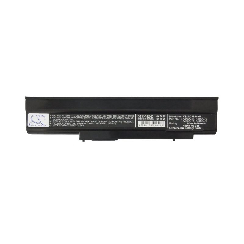 Li-ion Battery fits Acer, Extensa 5635z, Extensa 5635z-422g16mn, Extensa 5635z-432g16mn 11.1V, 4400mAh Notebook & Laptop Cameron Sino Technology Limited