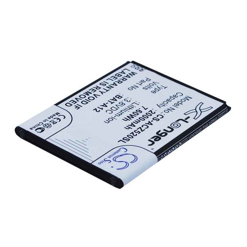 Li-ion Battery fits Acer, liquid z520, liquid z520 dual sim 3.8V, 2000mAh Mobile & SmartPhone Cameron Sino Technology Limited