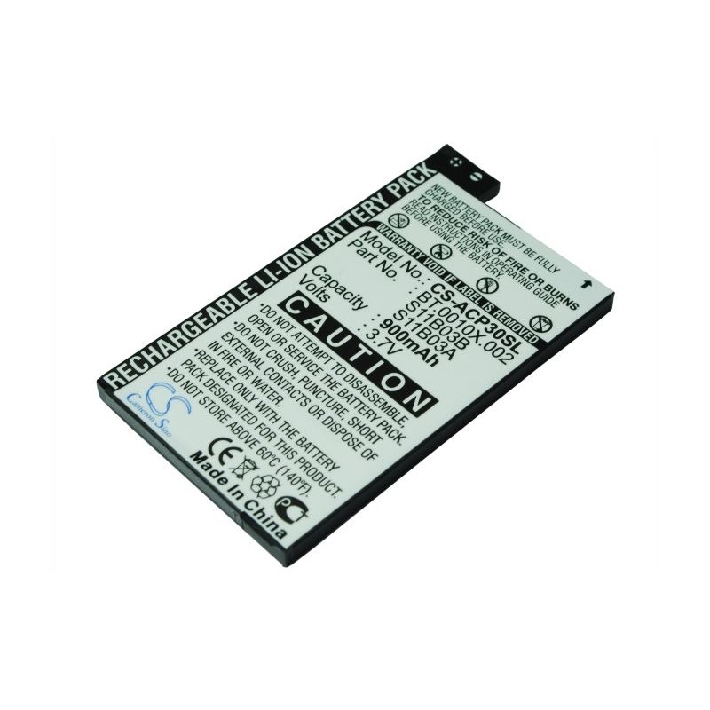 Li-ion Battery fits Acer, neotouch p300, p300, alcatel 3.7V, 900mAh Mobile & SmartPhone Cameron Sino Technology Limited