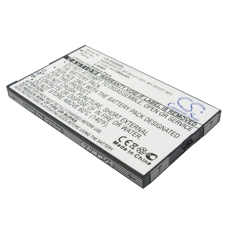 Li-ion Battery fits Acer, tempo dx650 3.7V, 1260mAh Mobile & SmartPhone Cameron Sino Technology Limited