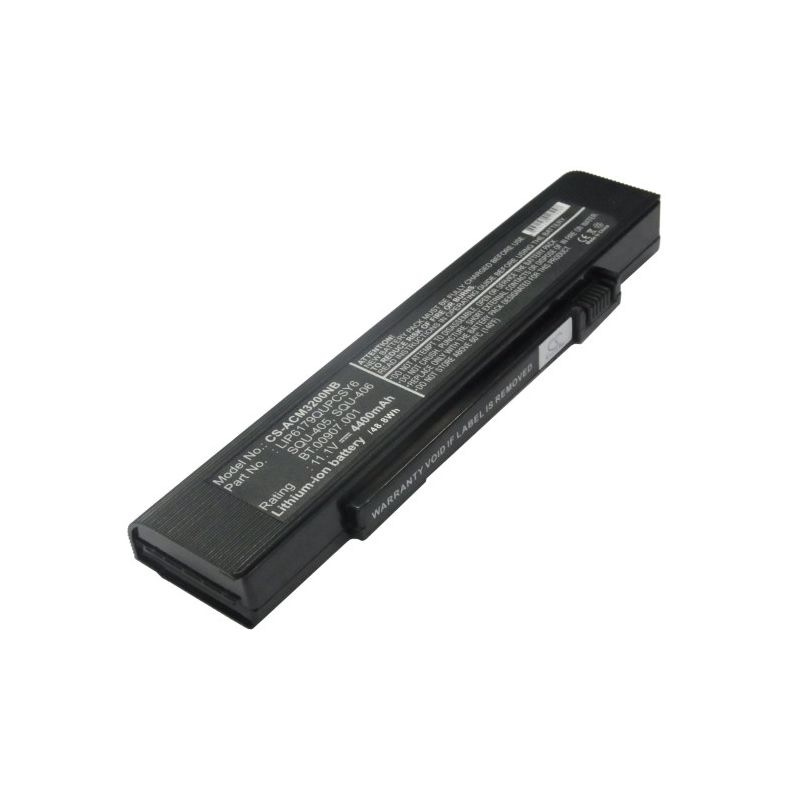 Li-ion Battery fits Acer, Travelmate 3200, Travelmate 3200xci, Travelmate 3200xmi 11.1V, 4400mAh Notebook & Laptop Cameron Sino Technology Limited
