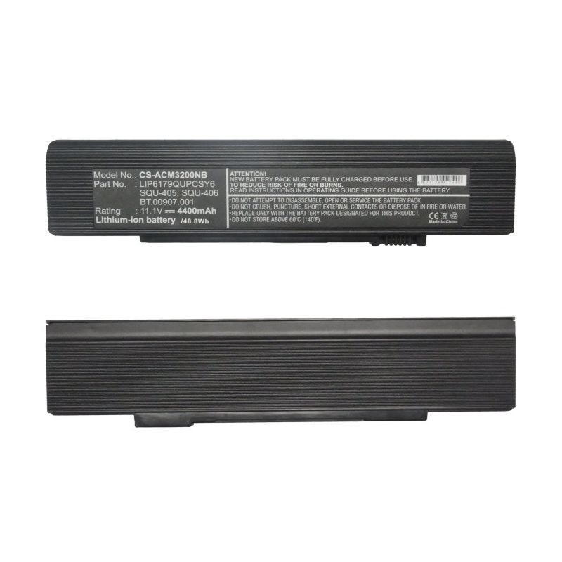 Li-ion Battery fits Acer, Travelmate 3200, Travelmate 3200xci, Travelmate 3200xmi 11.1V, 4400mAh Notebook & Laptop Cameron Sino Technology Limited