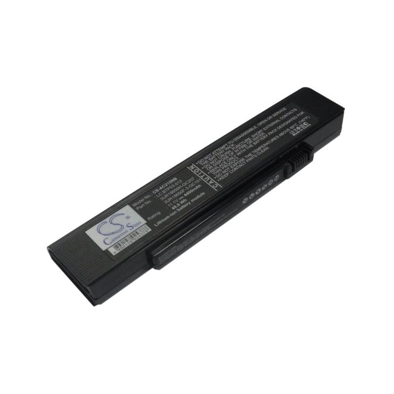 Li-ion Battery fits Acer, Travelmate C200, Travelmate C203etci, Travelmate C204tmi 11.1V, 4400mAh Notebook & Laptop Cameron Sino Technology Limited