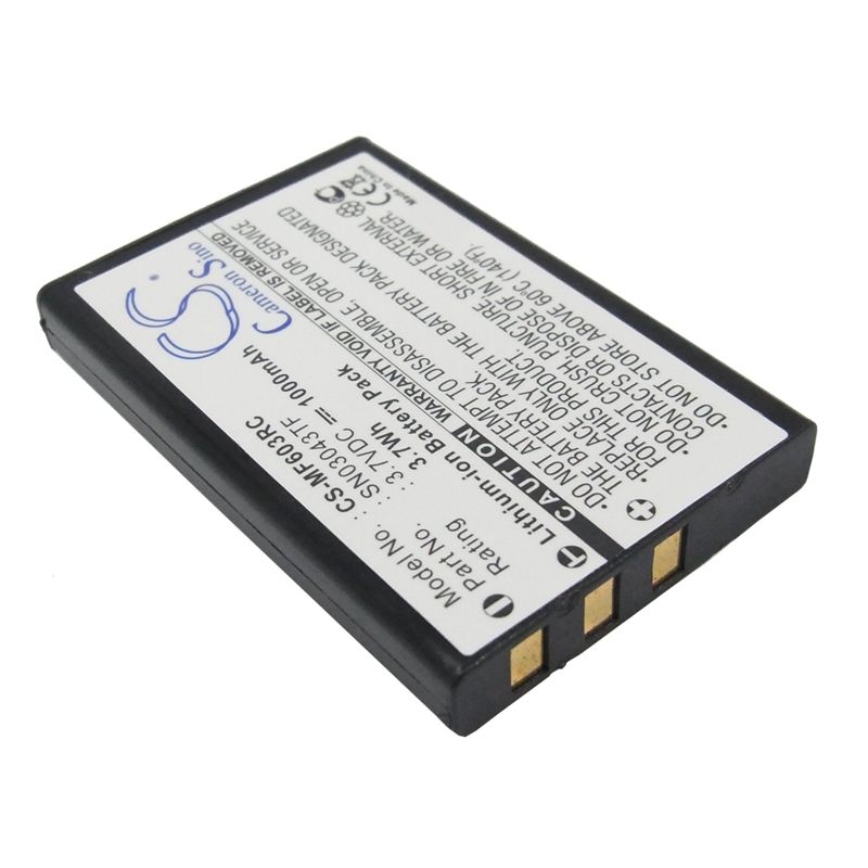 Li-ion Battery Fits Acoustic Research, Arrx18g, Nevo, C3 3.7v, 1000mah Remote Control Cameron Sino Technology Limited