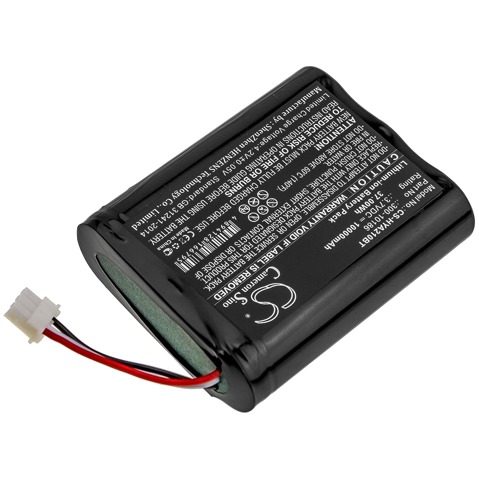 Li-ion Battery fits Adt, Command Smart Security Panel, Honeywell, Ai05-2 3.7V, 10000mAh Alarm System Cameron Sino Technology Limited