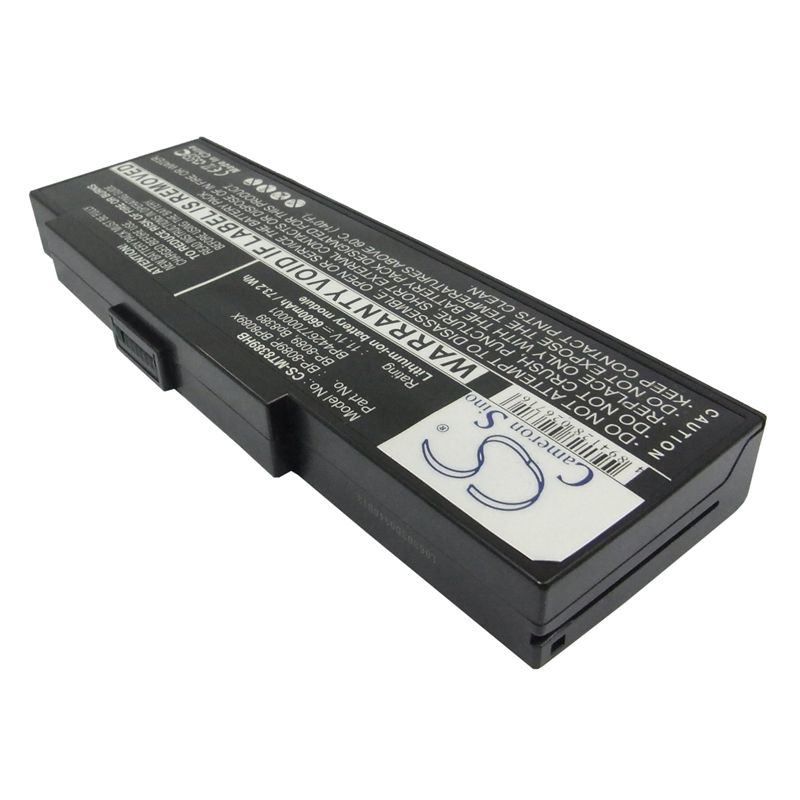 Li-ion Battery fits Advent, 8089p, 8389, 8889 11.1V, 6600mAh Notebook & Laptop Cameron Sino Technology Limited
