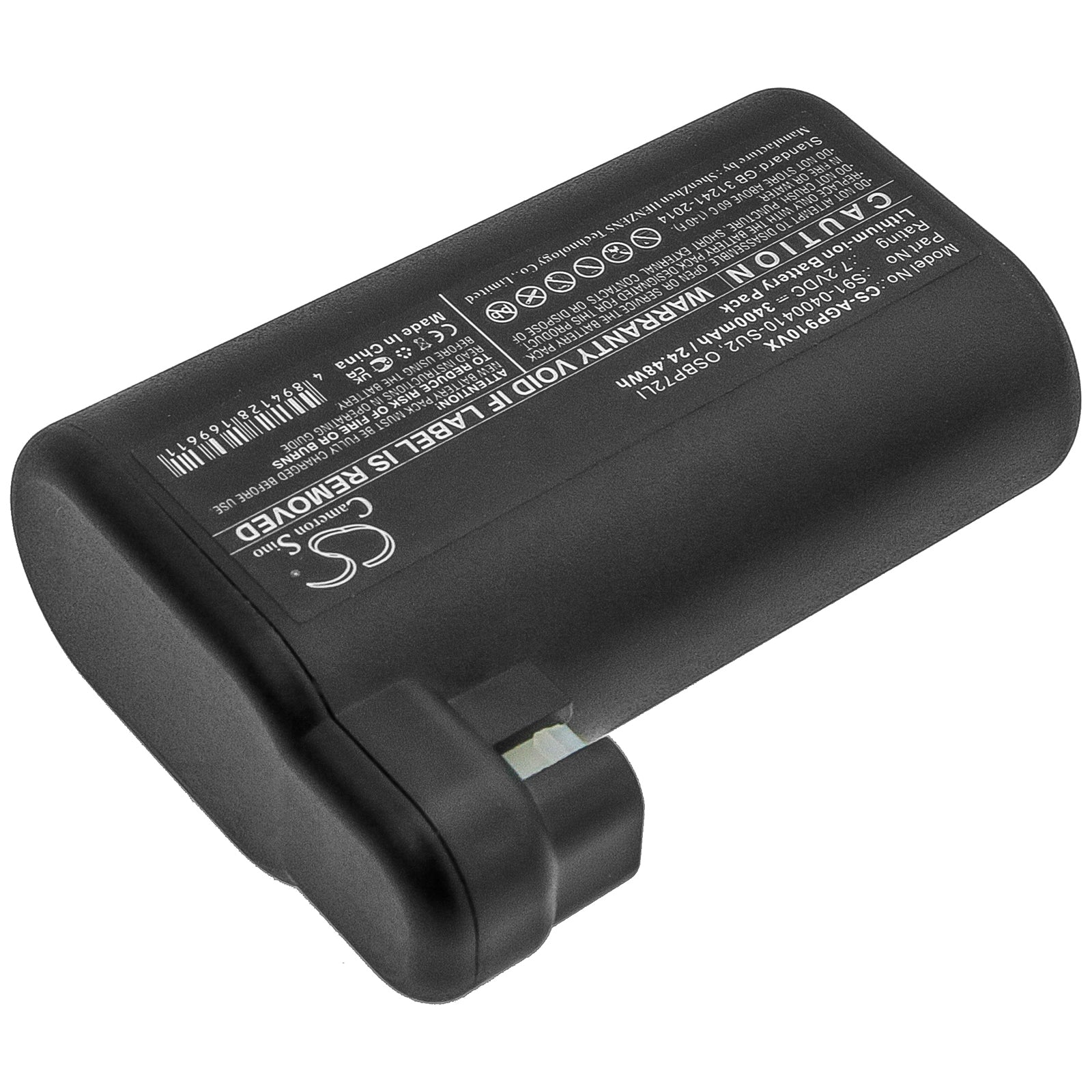 Li-ion Battery fits Aeg, 900258195, 900277268, 900277283 7.2V, 3400mAh Home Electronics Cameron Sino Technology Limited