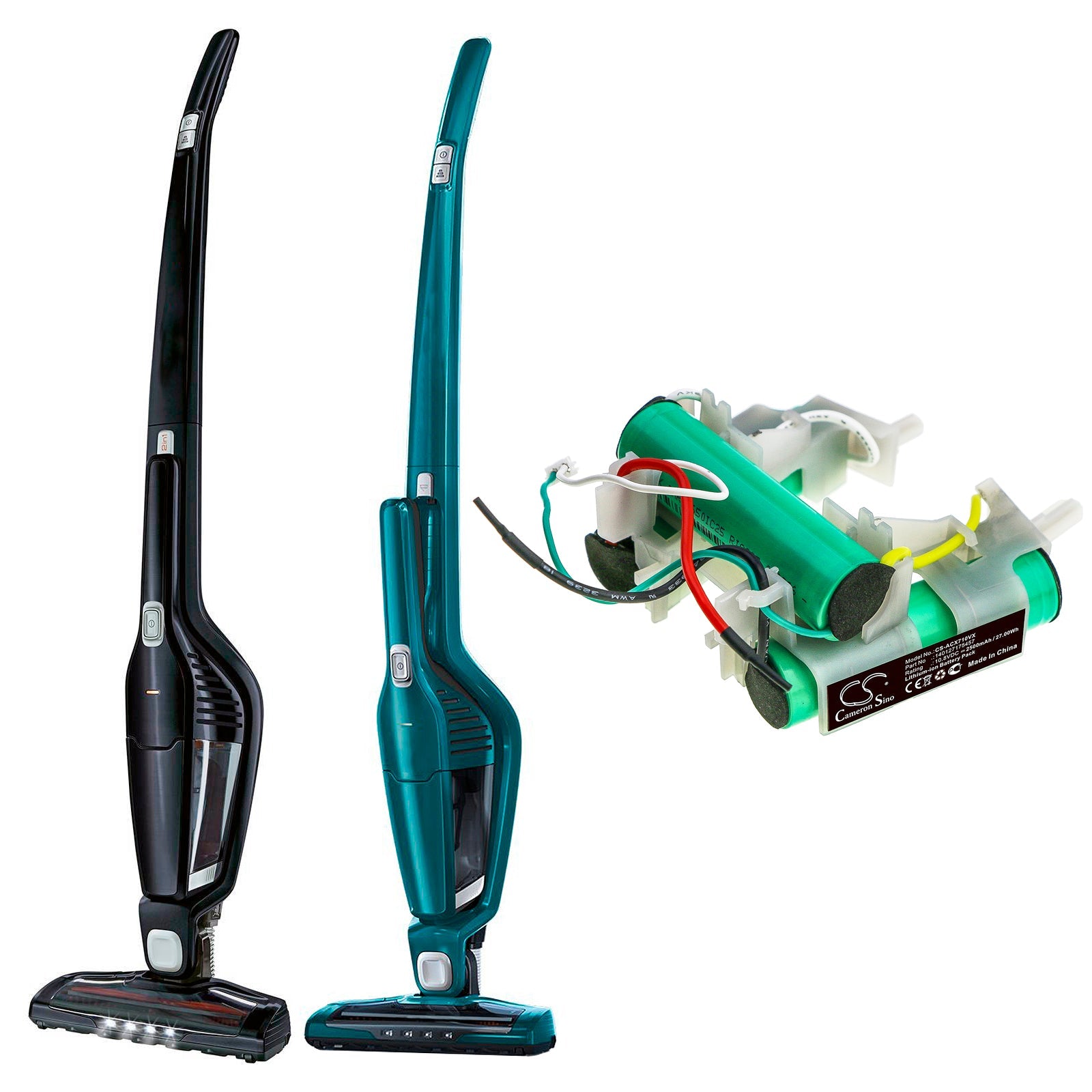 Li-ion Battery fits Aeg, 900273786, 900273793, 900273794 10.8V, 2500mAh Vacuum Cameron Sino Technology Limited