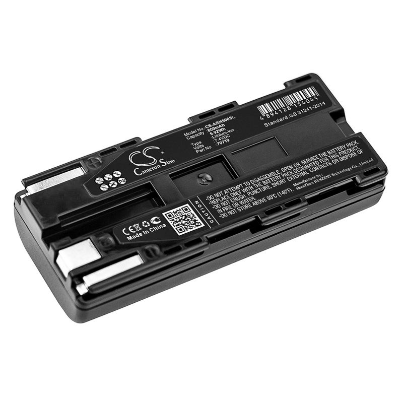 Li-ion Battery fits Aeg, Are H5, Areh5-1 Rfid Reader 7.4V, 800mAh Equipment & Survey & Test Cameron Sino Technology Limited