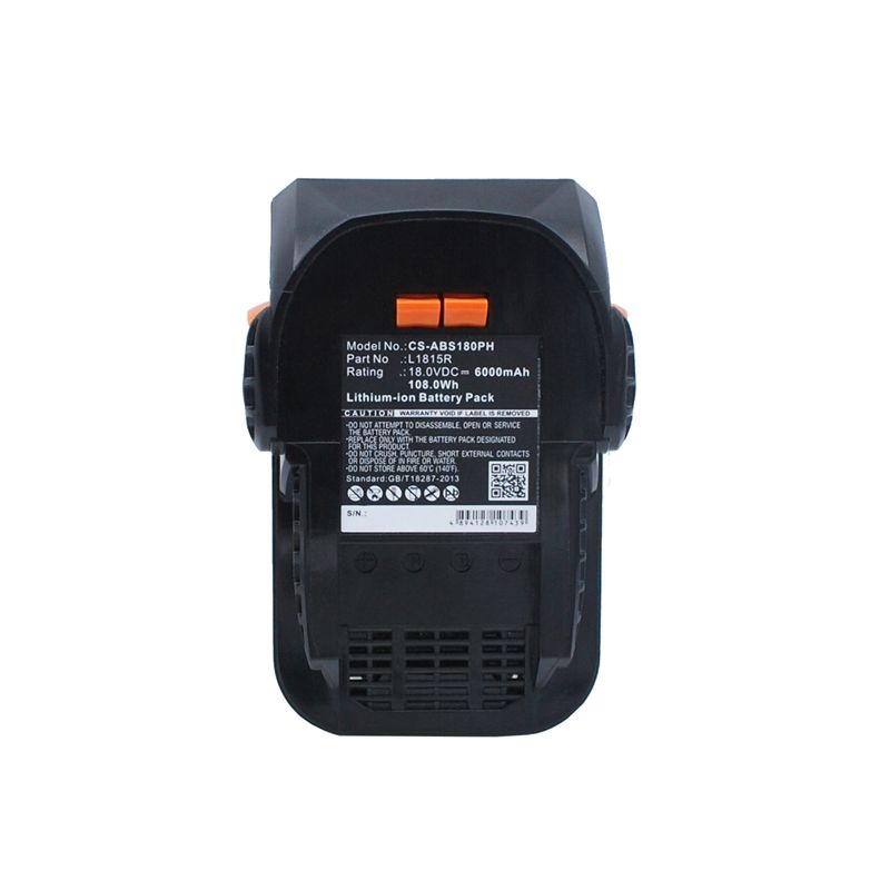 Li-ion Battery fits Aeg, Bbm 18 Stx, Bbm18 Stx, Bfl 18 18.0V, 6000mAh Power Tools Cameron Sino Technology Limited