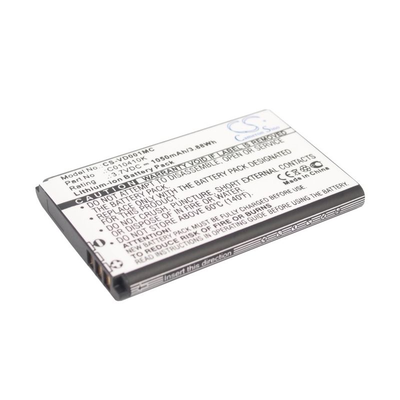 Li-ion Battery fits Aiptek, Mini Pocketdv 8900, Mini Pocketdv M1, Pocketdv C600 Pro 3.7V, 1050mAh Camera Cameron Sino Technology Limited