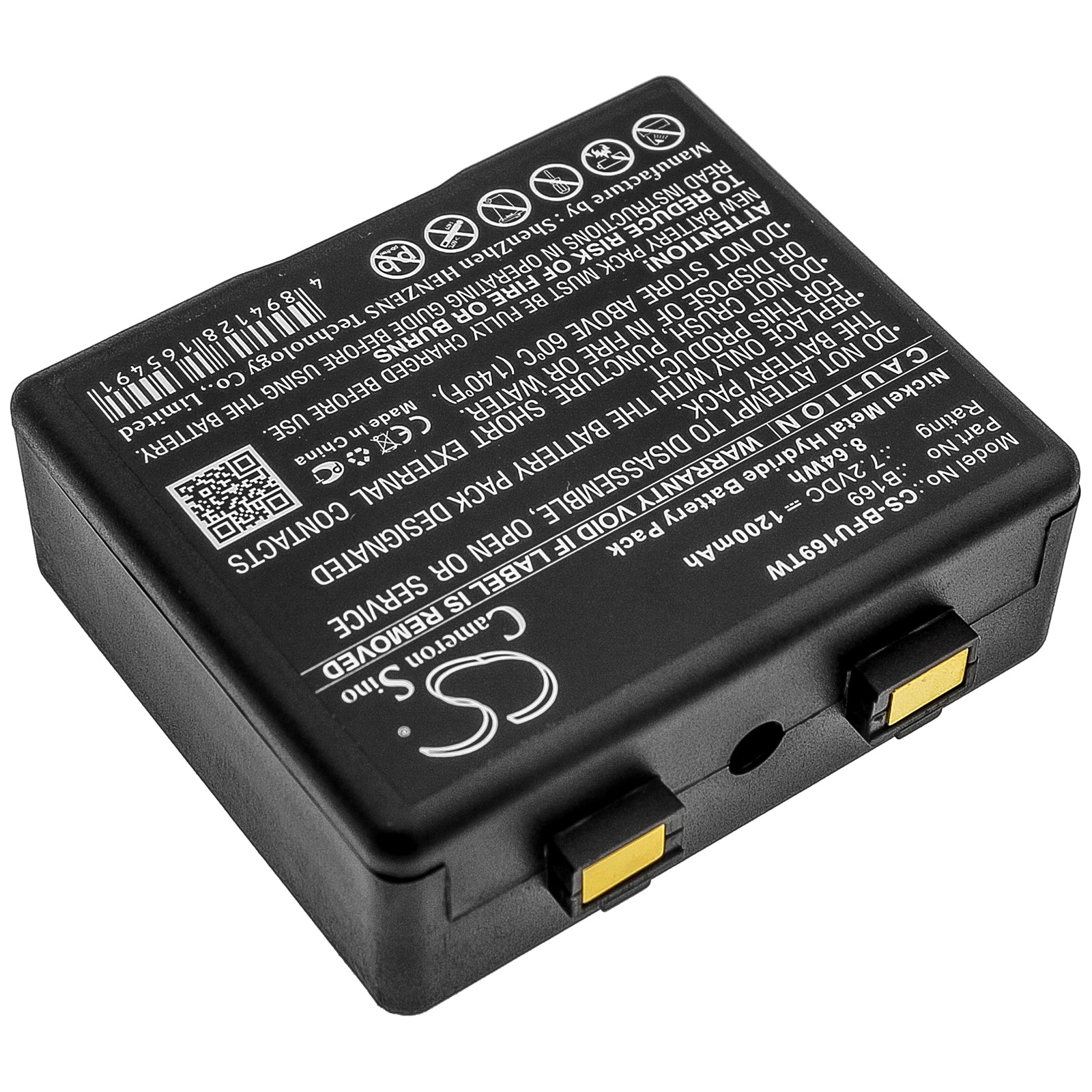 Li-ion Battery fits Airbus, Thr9, Thr9 C-30, Thr9i 3.7V, 5200mAh Two-Way Radio Cameron Sino Technology Limited