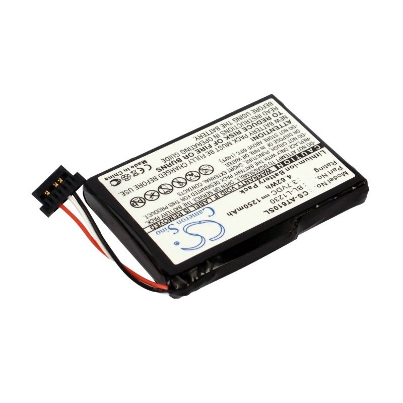 Li-ion Battery fits Airis, T610, T620, T920 3.7V, 1250mAh GPS & Navigator Cameron Sino Technology Limited