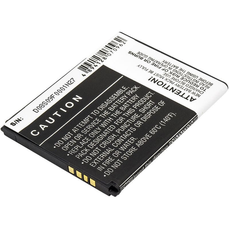 Li-ion Battery Fits Alcatel, Adr3045, One Touch Shockwave, Tcl 3.7v, 1450mah Mobile & SmartPhone Cameron Sino Technology Limited