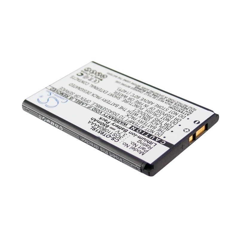 Li-ion Battery fits Alcatel, lollipops, one touch 158, one touch 159 3.7V, 650mAh Mobile & SmartPhone Cameron Sino Technology Limited