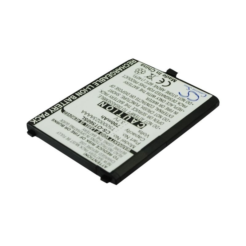 Li-ion Battery fits Alcatel, ot-c550, ot-c550a, ot-c560 3.7V, 700mAh Mobile, SmartPhone Cameron Sino Technology Limited (Suspended)