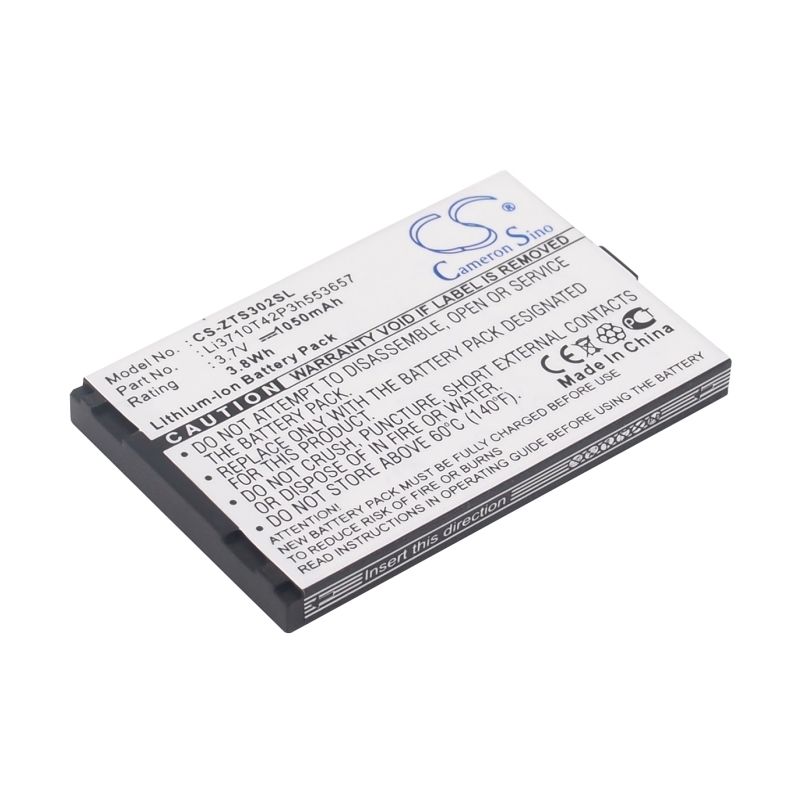 Li-ion Battery fits Aligator, a300, capitel, cbs718 3.7V, 1050mAh Mobile & SmartPhone Cameron Sino Technology Limited