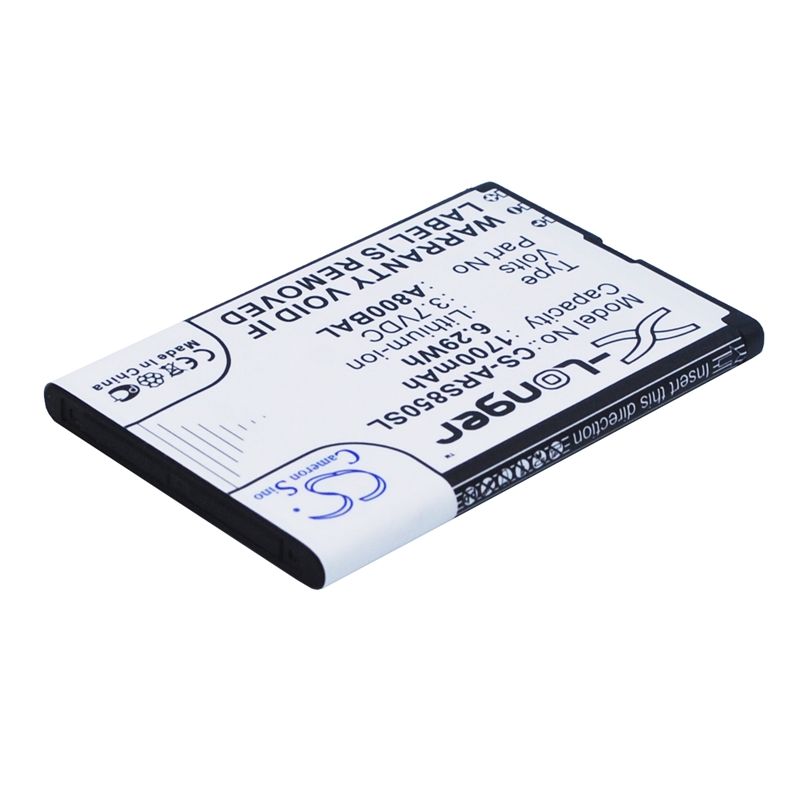 Li-ion Battery fits Aligator, a800, a800 senior, a850 3.7V, 1700mAh Mobile & SmartPhone Cameron Sino Technology Limited