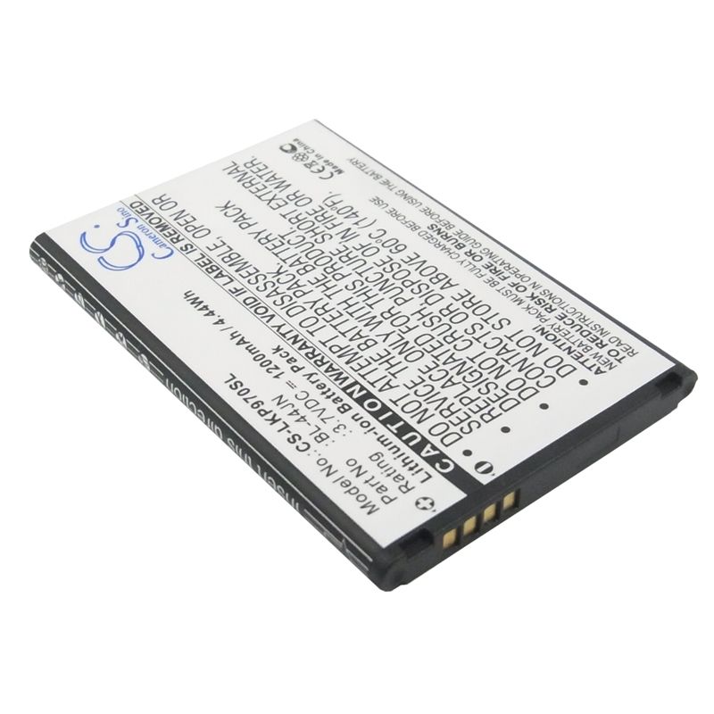 Li-ion Battery fits Alltel, as855, ignite, lg 3.7V, 1200mAh Mobile & SmartPhone Cameron Sino Technology Limited