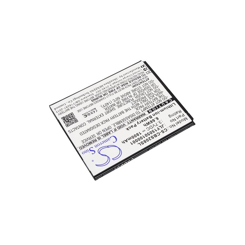 Li-ion Battery fits Alta calidad, b10, cubot, s208 3.7V, 1800mAh Mobile & SmartPhone Cameron Sino Technology Limited