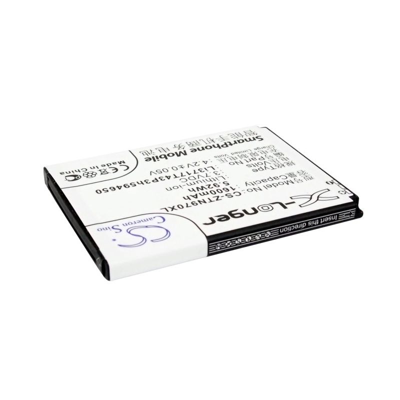Li-ion Battery Fits Amazing, A2, Net10, Savvy 3.7v, 1600mah Mobile & SmartPhone Cameron Sino Technology Limited