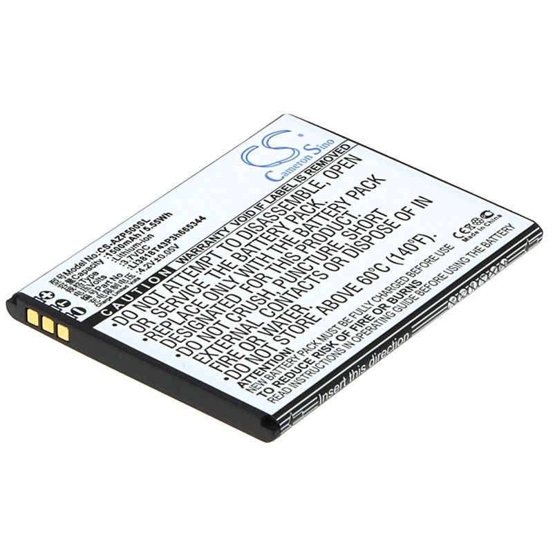 Li-ion Battery fits Amazing, a5s, zte, blade gf3 3.7V, 1500mAh Mobile & SmartPhone Cameron Sino Technology Limited