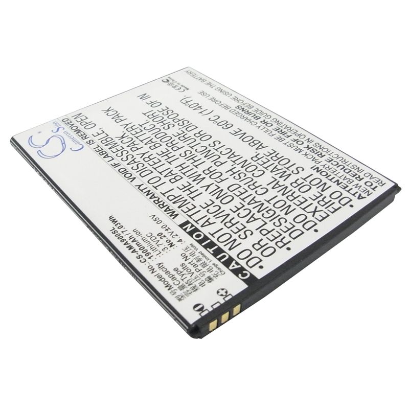 Li-ion Battery fits Amoi, 862w, a900t, a900w 3.7V, 1900mAh Mobile & SmartPhone Cameron Sino Technology Limited