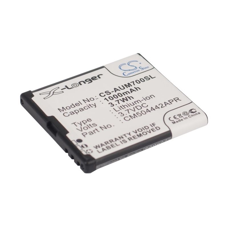 Li-ion Battery fits Amplicomms, powertel m6900, powertel m7000 3.7V, 1000mAh Mobile & SmartPhone Cameron Sino Technology Limited