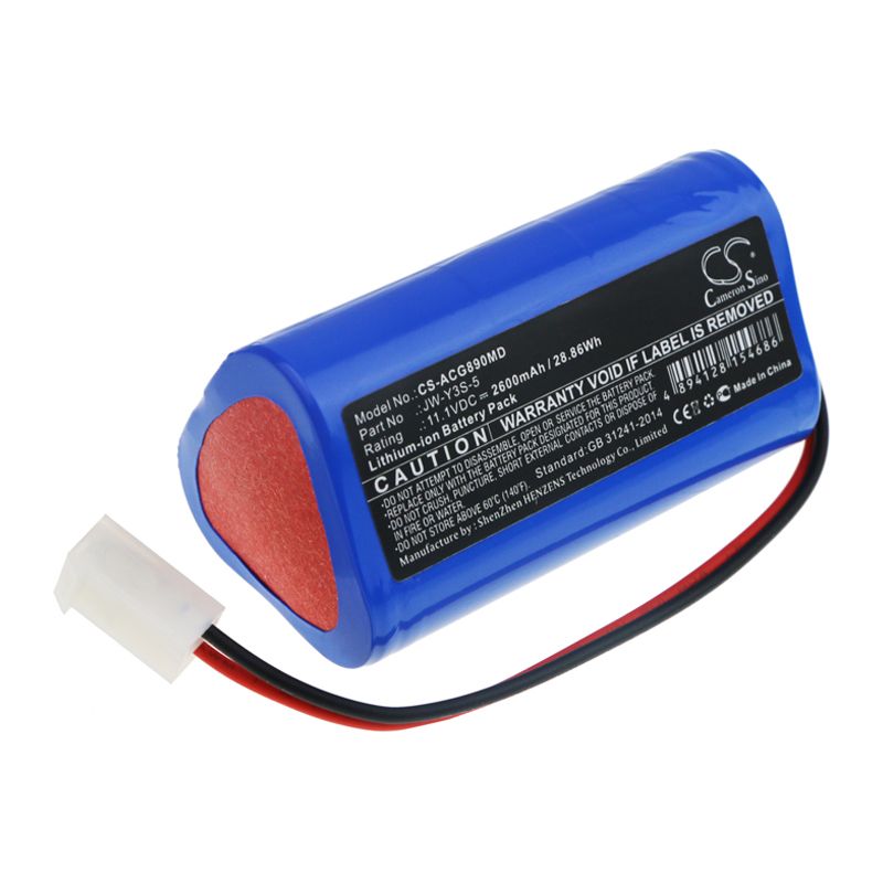 Li-ion Battery fits Aoli, Ecg-8901, Ecg-8903 11.1V, 2600mAh Medical Cameron Sino Technology Limited
