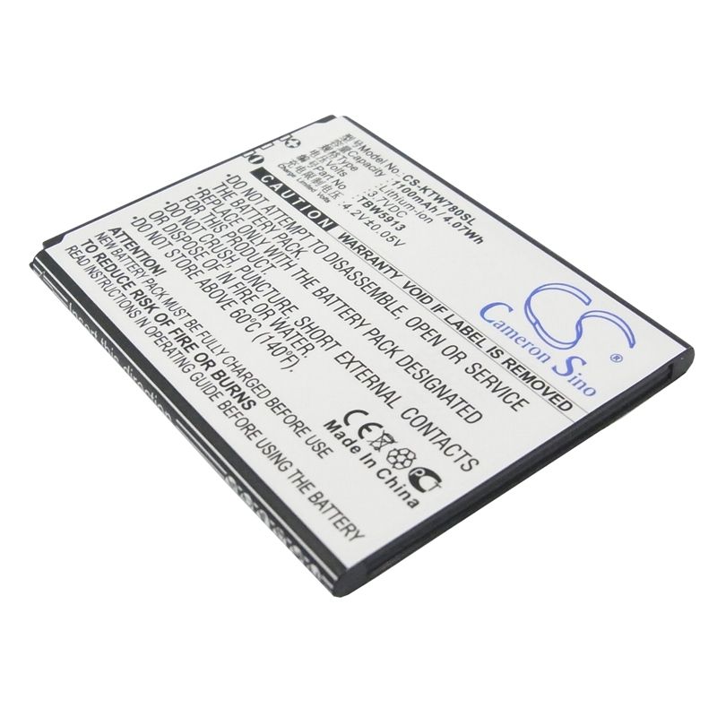 Li-ion Battery fits Archos, 35 titanum, k-touch, c666t 3.7V, 1100mAh Communications Cameron Sino Technology Limited (Suspended)