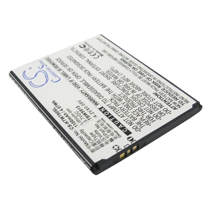 Li-ion Battery fits Archos, 35 titanum, k-touch, c666t 3.7V, 1100mAh Communications Cameron Sino Technology Limited (Suspended)