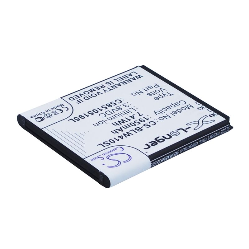 Li-ion Battery Fits Archos, 40 Cesium, Blu, W410 3.8v, 1950mah Mobile & SmartPhone Cameron Sino Technology Limited