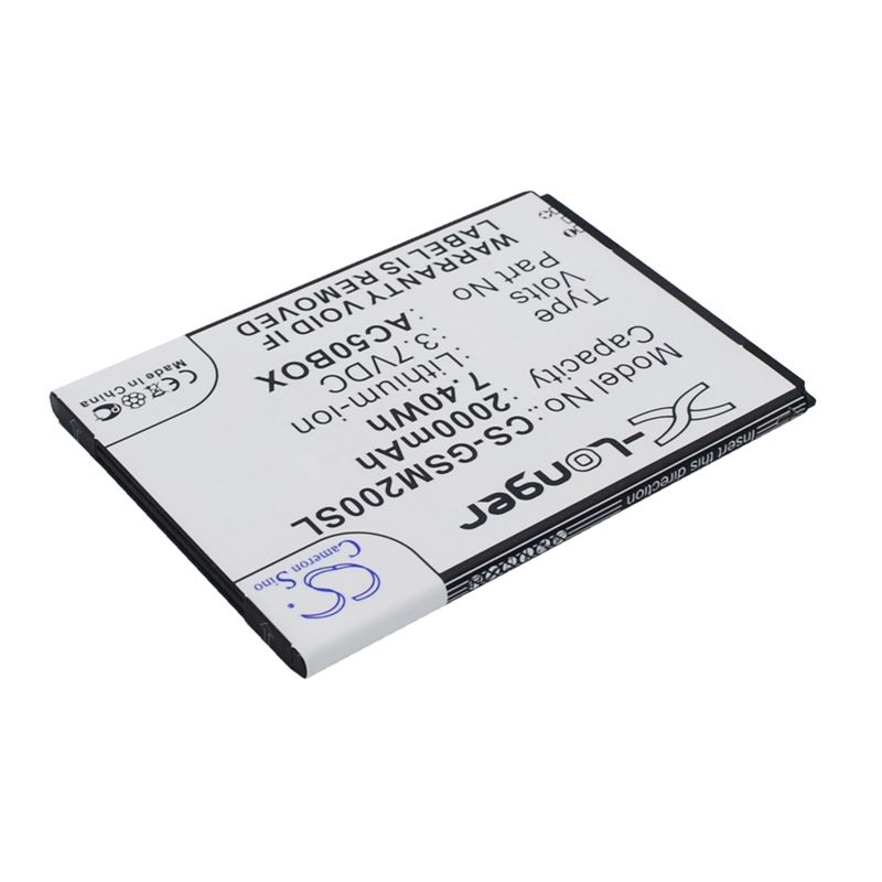 Li-ion Battery fits Archos, 50 neon, 50 neon 4g, 50 platinium 3.7V, 2000mAh Mobile & SmartPhone Cameron Sino Technology Limited