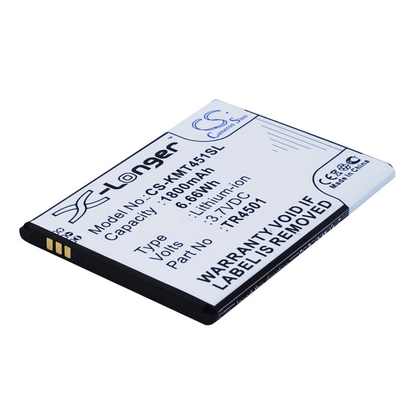 Li-ion Battery fits Archos, 50 titanium 4g, a50 titanium 4g, kazam 3.7V, 1800mAh Mobile & SmartPhone Cameron Sino Technology Limited