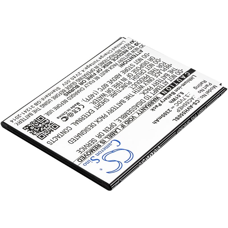 Li-ion Battery fits Archos, a55 helium, helium + 3.7V, 2300mAh Mobile & SmartPhone Cameron Sino Technology Limited