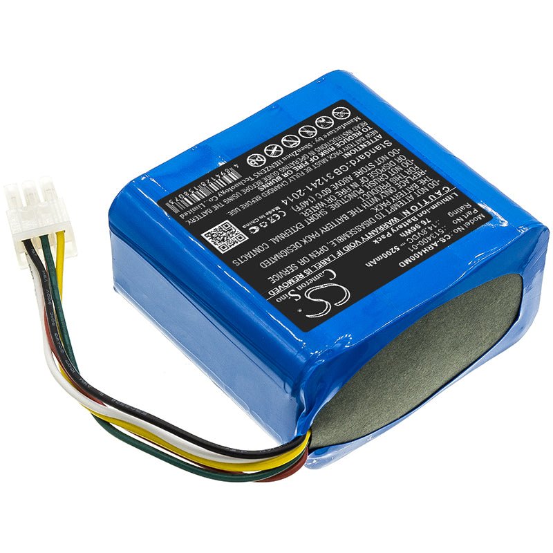 Li-ion Battery fits Arjo Huntleigh, 513400-01 14.8V, 5200mAh Medical Cameron Sino Technology Limited