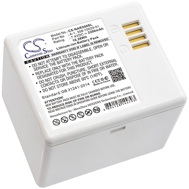 Li-ion Battery Fits Arlo Pro, Pro 2, Vm4030 7.4v, 2200mah Home Security Camera Cameron Sino Technology Limited