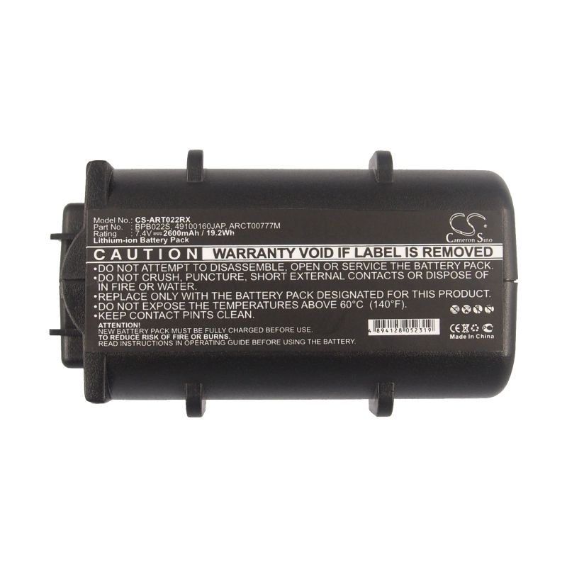 Li-ion Battery fits Arris, Arct01393, Arct02220c, Tg852 7.4V, 2600mAh Cable Modem Cameron Sino Technology Limited