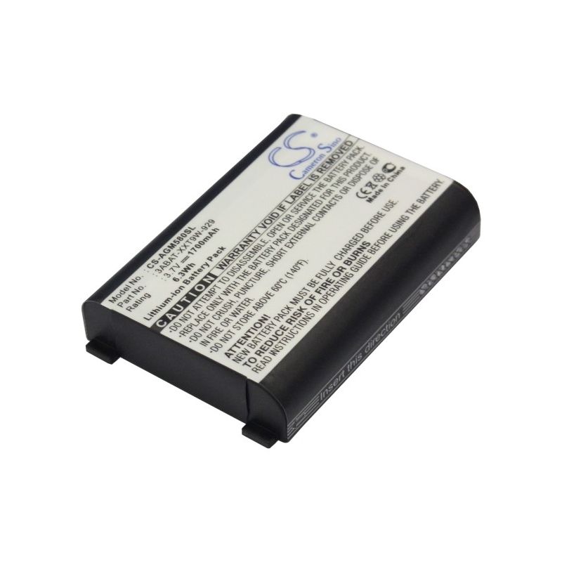 Li-ion Battery fits Astro, Gaming Mixamp 5.8 Rx, Mixamp 5.8, 3.7V, 1700mAh Wireless Headset Cameron Sino Technology Limited