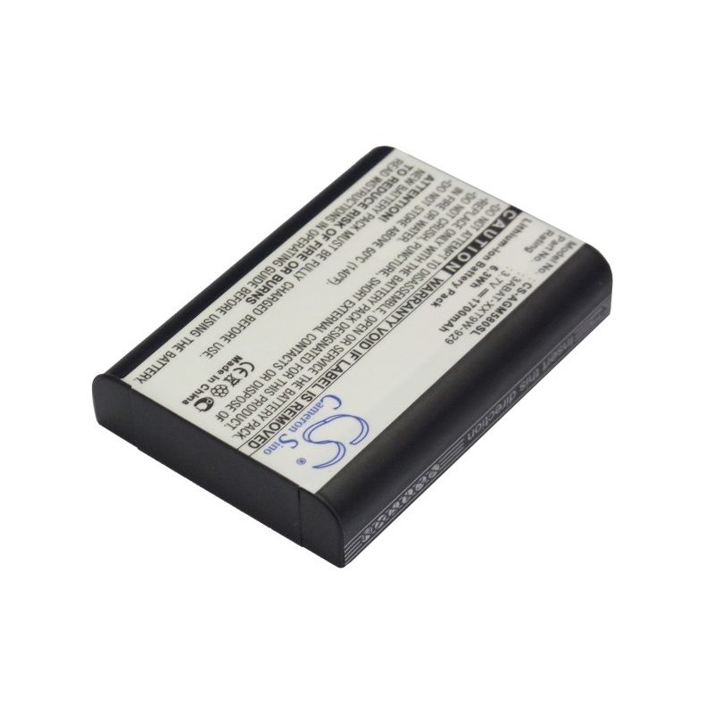 Li-ion Battery fits Astro, Gaming Mixamp 5.8 Rx, Mixamp 5.8, 3.7V, 1700mAh Wireless Headset Cameron Sino Technology Limited