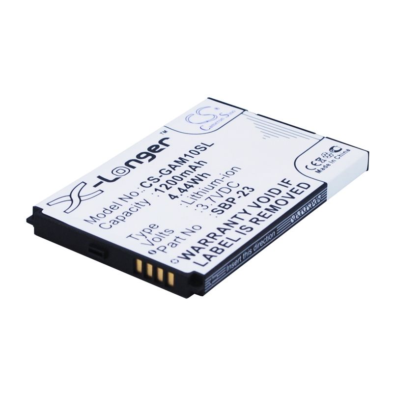 Li-ion Battery fits Asus, a10, m10, m10e 3.7V, 1200mAh Mobile & SmartPhone Cameron Sino Technology Limited
