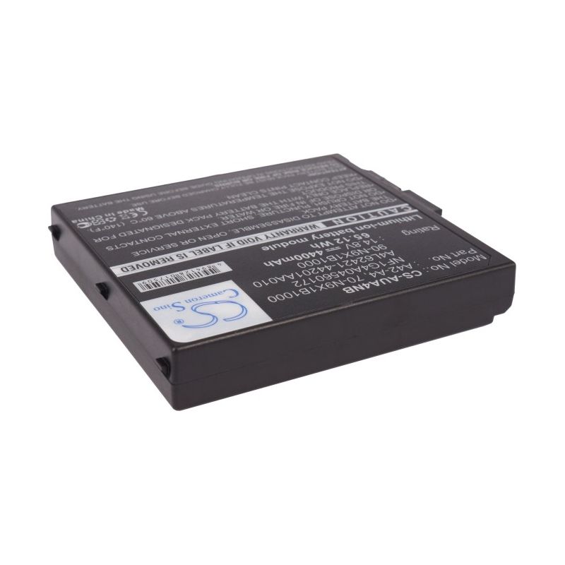 Li-ion Battery fits Asus, A4, A4000, A4000d 14.8V, 4400mAh Computer Cameron Sino Technology Limited (Suspended)