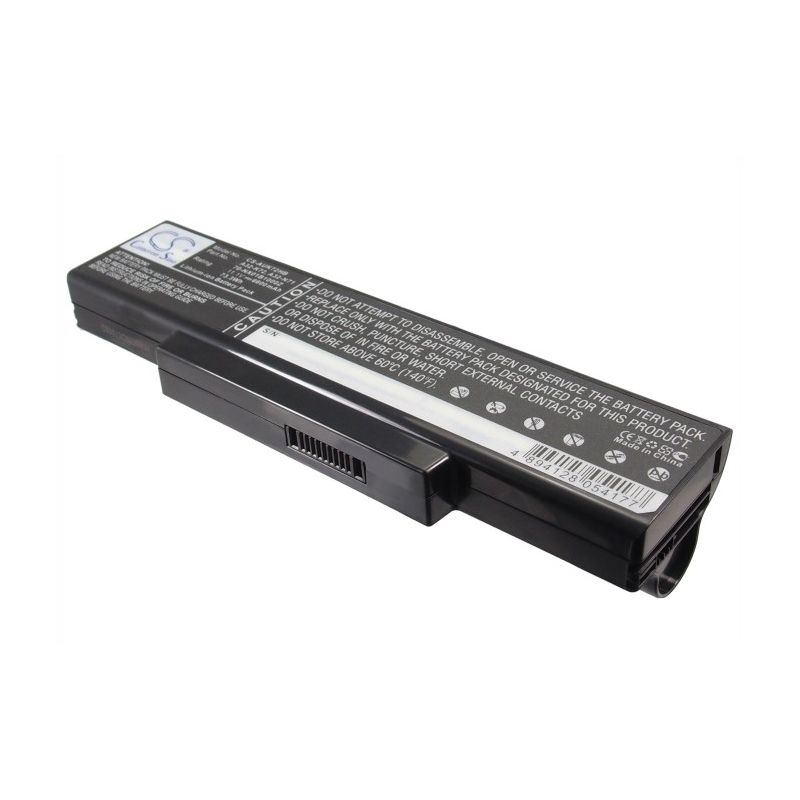 Li-ion Battery fits Asus, A72, A72d, A72dr 11.1V, 6600mAh Notebook & Laptop Cameron Sino Technology Limited