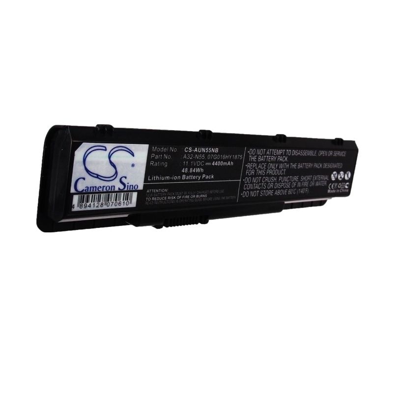 Li-ion Battery fits Asus, D778, N45, N45e 11.1V, 4400mAh Notebook & Laptop Cameron Sino Technology Limited