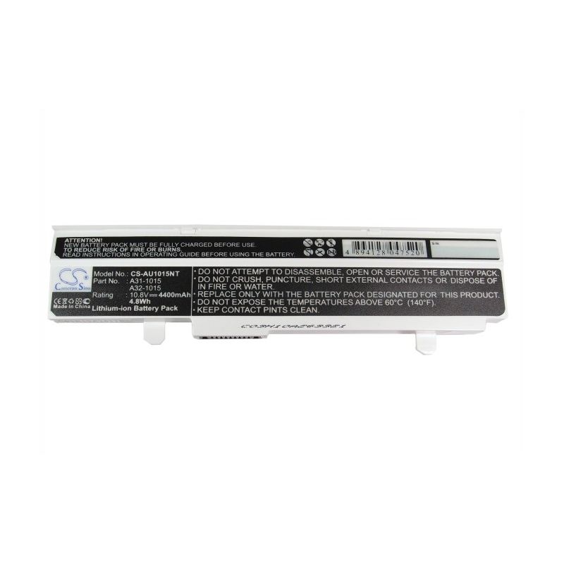 Li-ion Battery fits Asus, Eee Pc 1015, Eee Pc 1015b, Eee Pc 1015pd 10.8V, 4400mAh Notebook & Laptop Cameron Sino Technology Limited