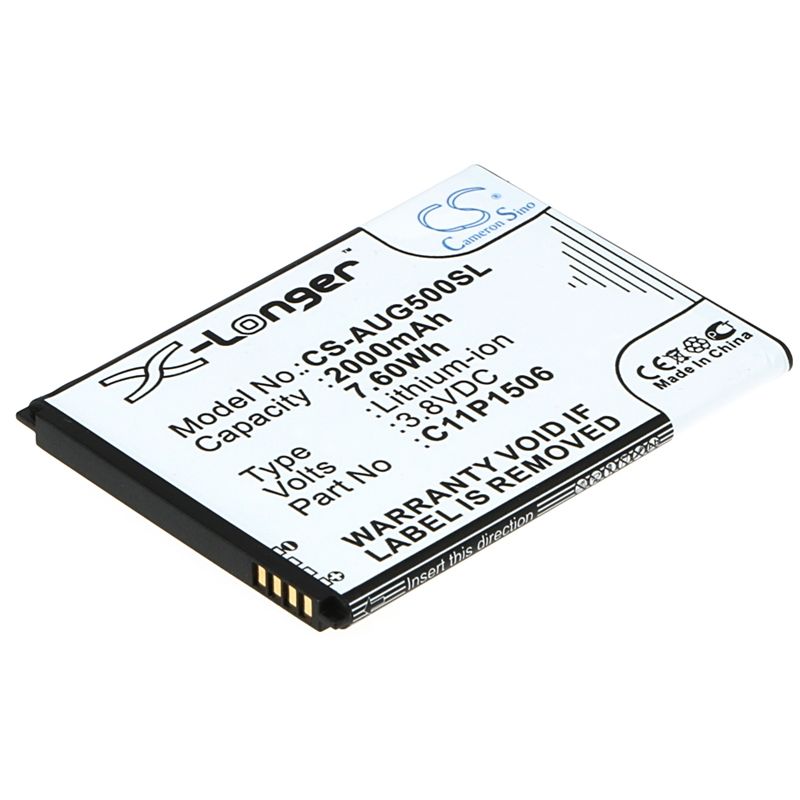 Li-ion Battery fits Asus, g500tg, live dual sim, z00vd 3.8V, 2000mAh Mobile & SmartPhone Cameron Sino Technology Limited